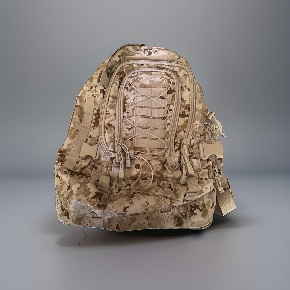 USMC Tactical Assault Back Pack In Digital Camo by Code Alpha